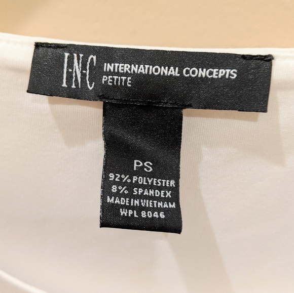 INC Petite Feather Print T-Shirt Dress - Picture 4 of 6